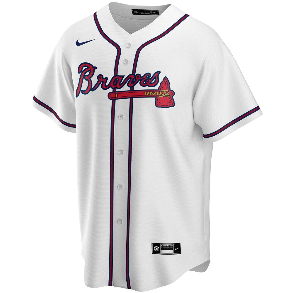 Nike Replica Freddie Freeman White Atlanta Braves Home 2020 Replica Player Jersey