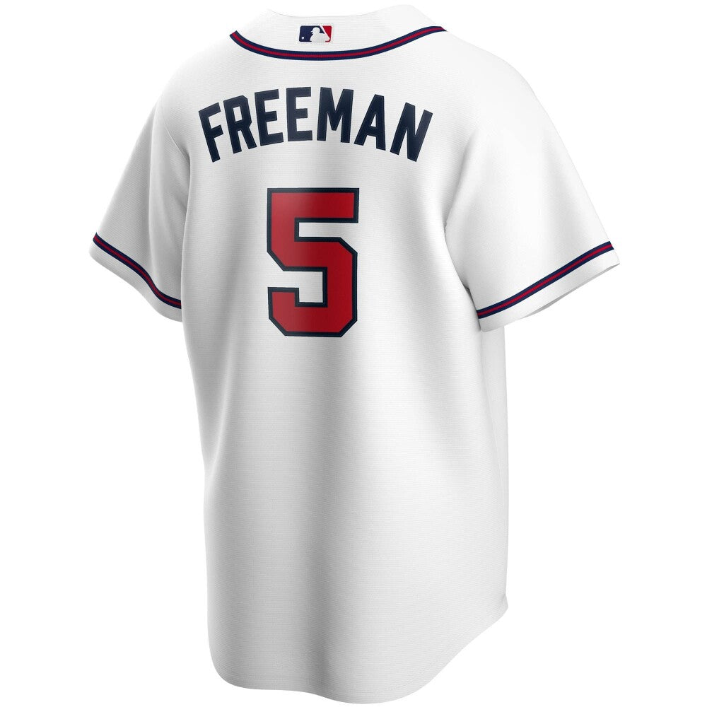 Nike Replica Freddie Freeman White Atlanta Braves Home 2020 Replica Player Jersey