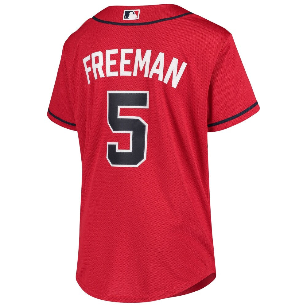 Nike Replica Freddie Freeman Red Atlanta Braves Alternate 2020 Replica Player Jersey