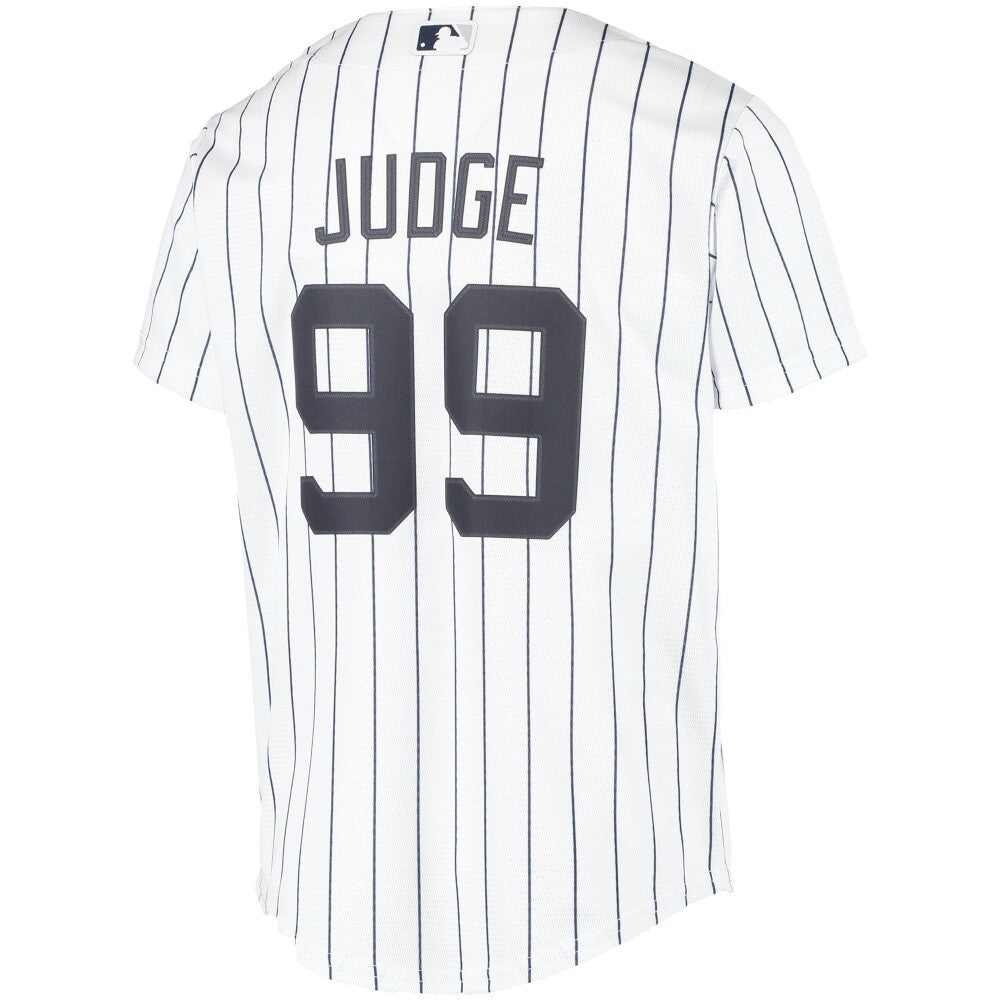 Nike Replica Aaron Judge White New York Yankees Home 2020 Replica Player Name Jersey