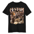 Personalized Dog Cat 90s Bootleg Shirt, Custom Bootleg Rap Tee Retro Pet Bootleg, Custom Photo Your Design Bootleg
